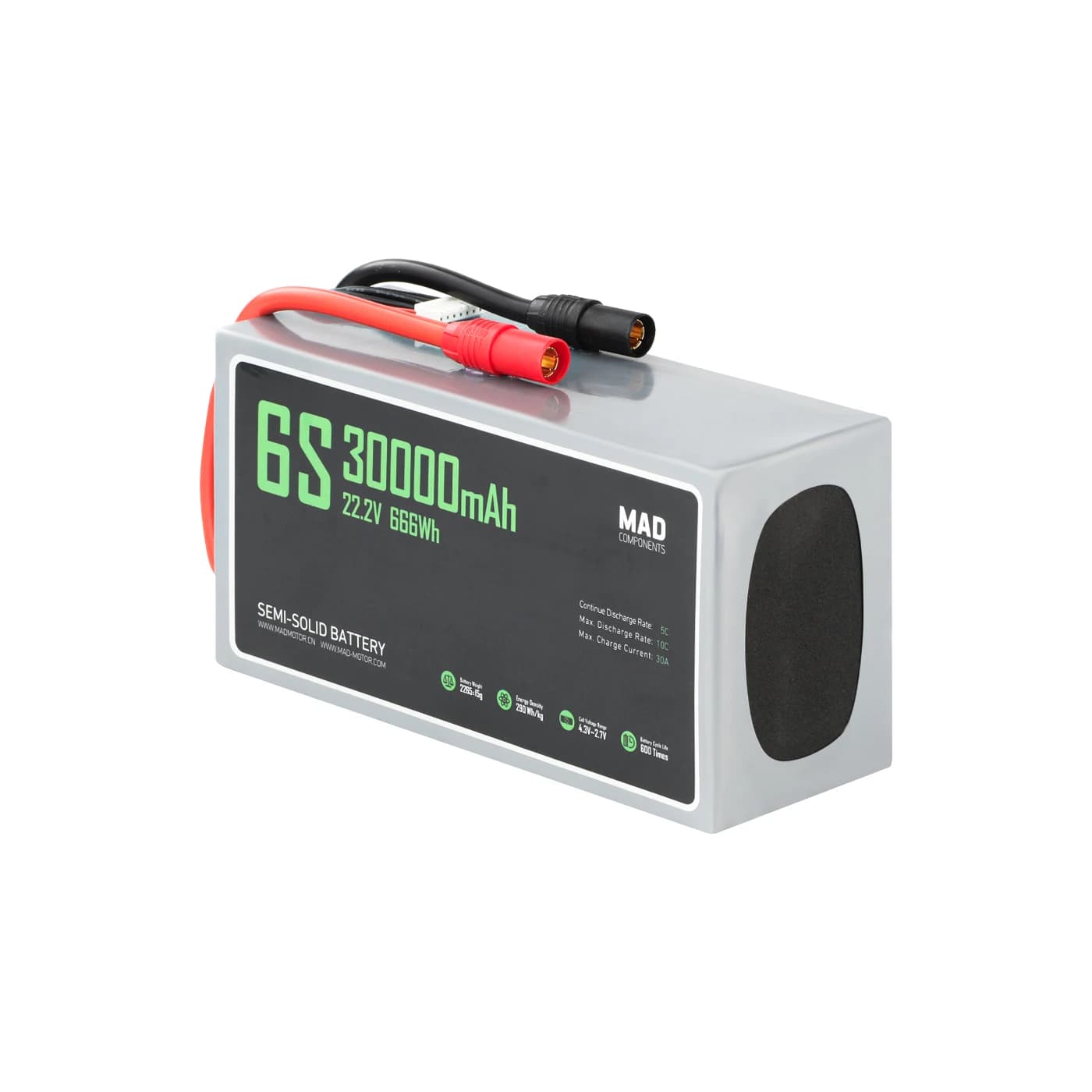 ATV 6S 30Ah High Power Drone Solid State Lithium Battery 6s Lipo 10000/16000/22000/23000/30000mah 22.2v 100c