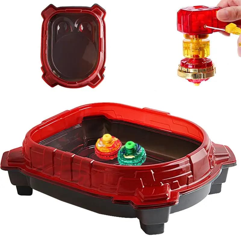 Top Arena Blade Burst Stadium Combat Arena Attack Battle Plate giocattoli di plastica per ragazzo regalo educativo di capodanno