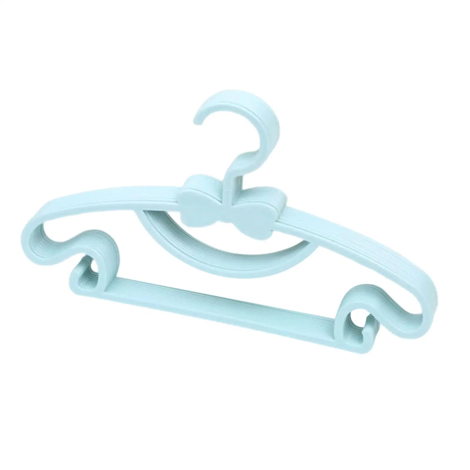 10 Pieces Multifunctional Clothes Hanger Underwear Drying Rack for Dress