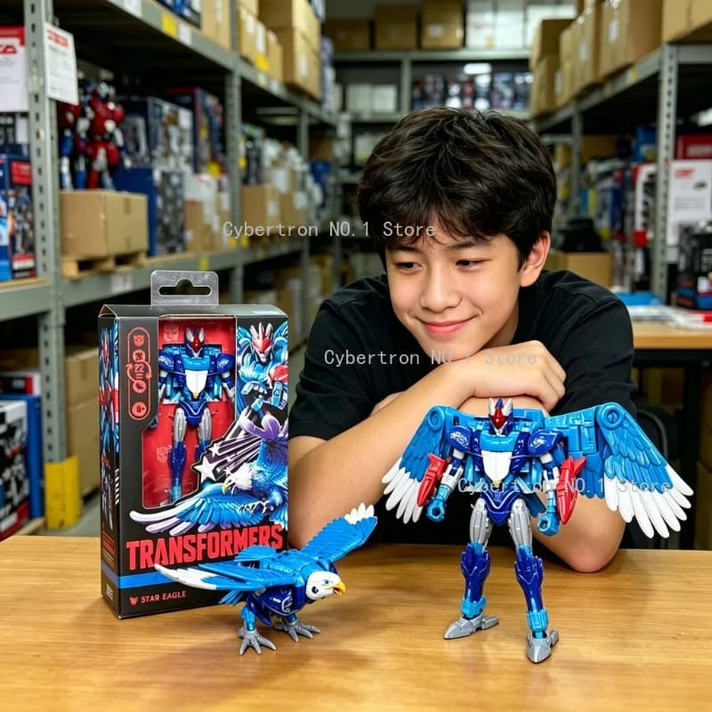 Robot Trasformabili Giocattoli Transformers Generations Star Eagle Age of The Primes G1 Action Figure Modello KO Regali di Compleanno Hobby