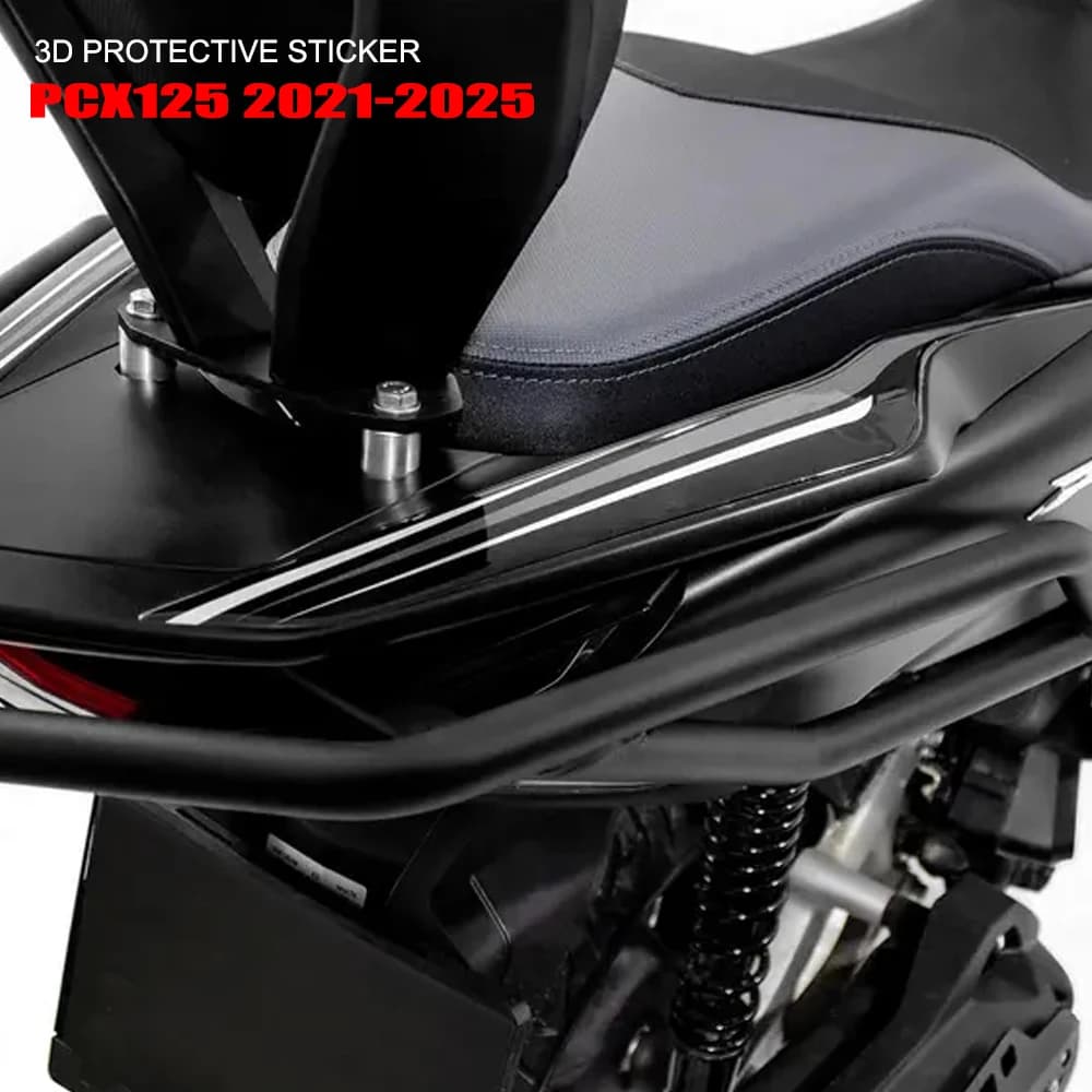 Per Honda Pcx 125 Pcx125 125Pcx 2021-2025 Accessori Moto Adesivi Coda 3D Adesivo In Resina Epossidica Kit di Adesivi di Protezione