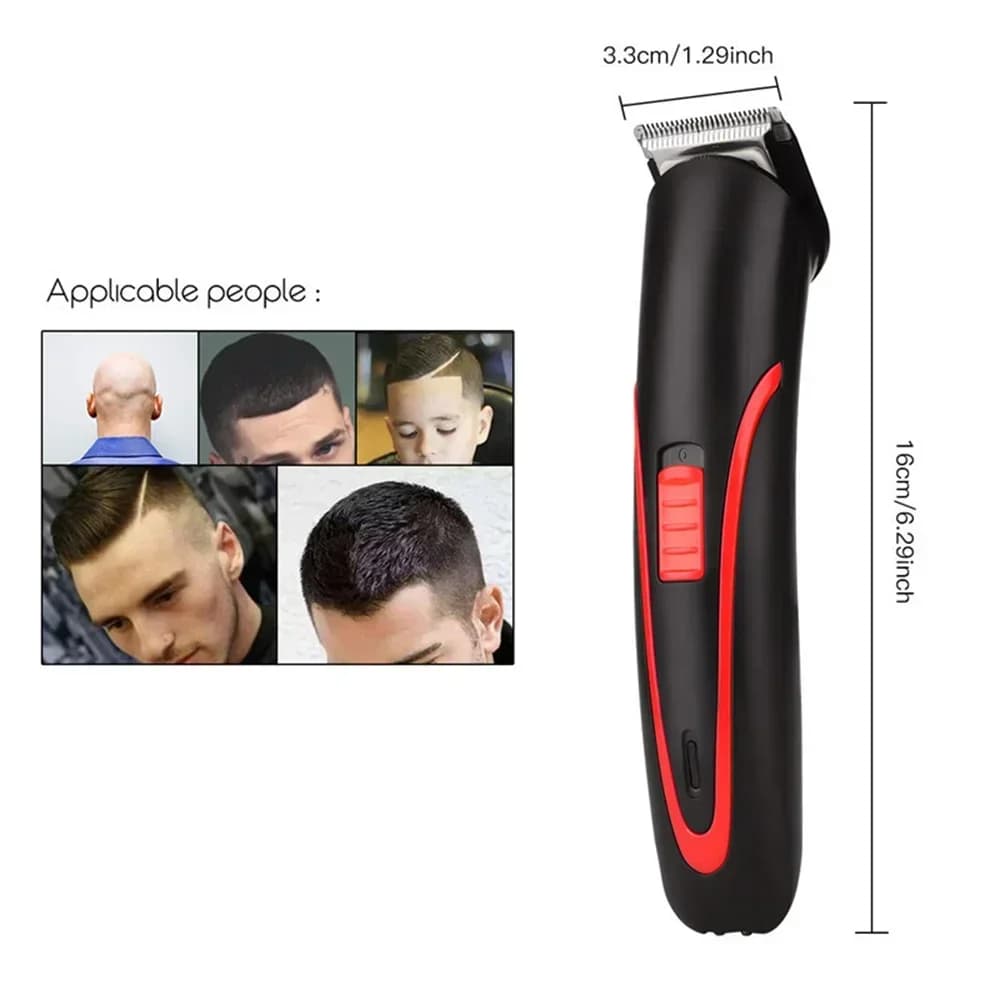 Men's Rechargeable Electric Razor Barba Trimmer Razor Cutting Machine Face Shaving Tools For Home
