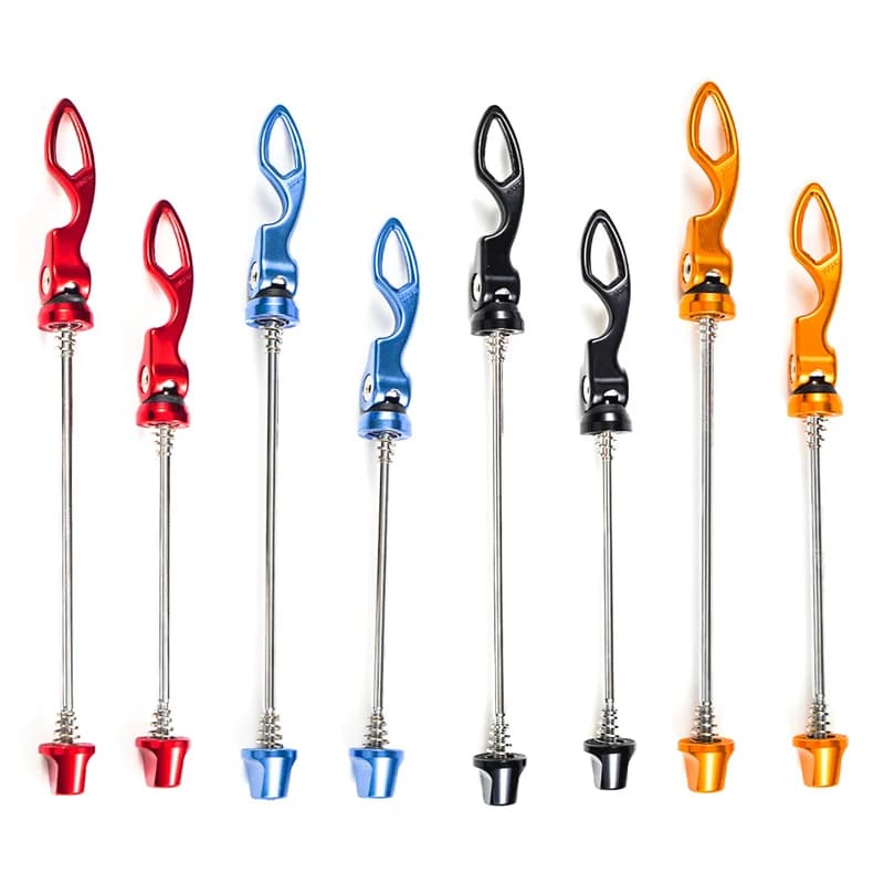 Chooee Bike Sgancio rapido MTB Spiedini per mozzo ruota per bicicletta da strada Set anteriore posteriore Accessori per ciclismo QR Parte