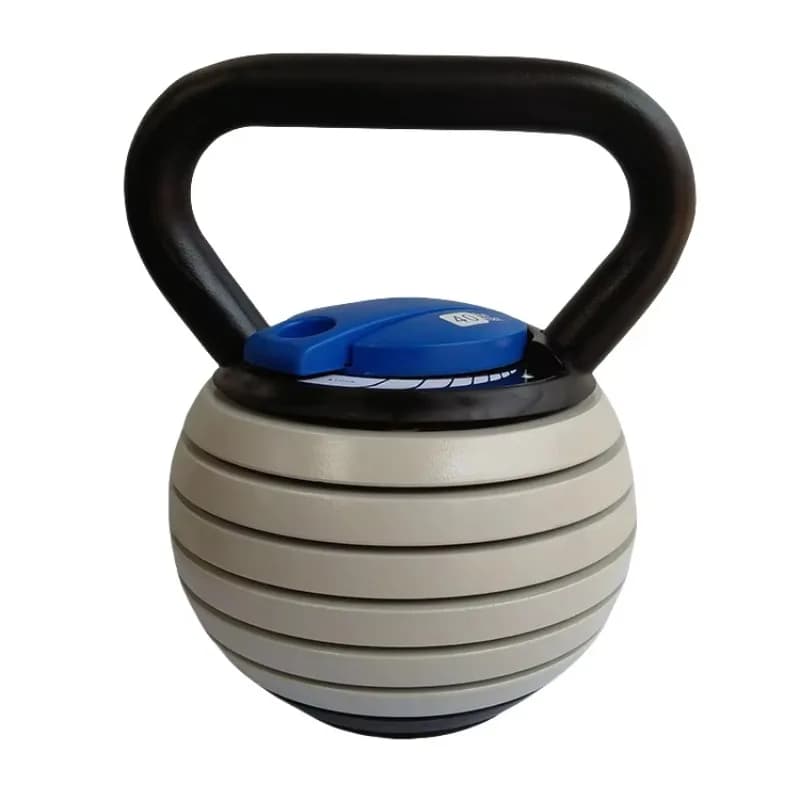 Set di Kettlebell da 18kg 40lb in Ghisa, Peso Regolabile, Attrezzatura da Palestra per Esercizi di Sollevamento Pesi e Allenamento di Forza