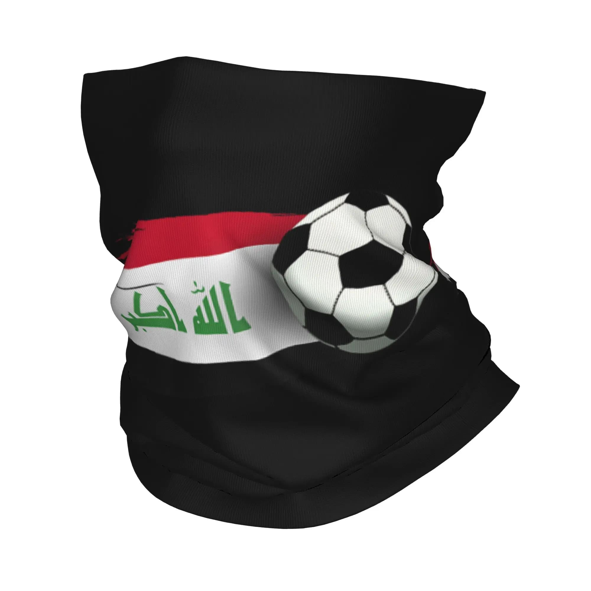 Sciarpa con Bandiera dell'Iraq, Scaldacollo Multifunzione, Bandana Traspirante per Sport all'Aperto, per Uomini e Donne