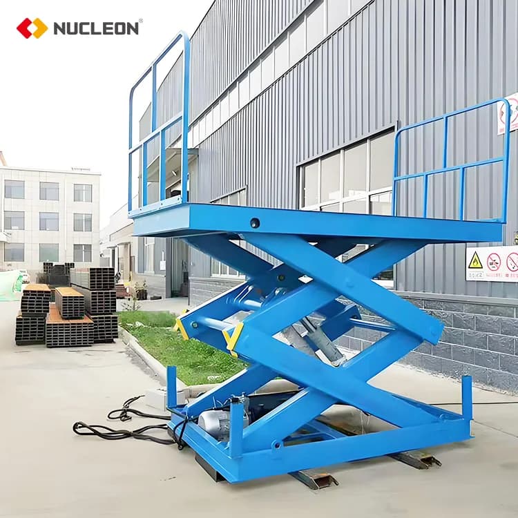 Cargo Lift Table 1Ton 2Ton 4Ton 5Ton 10Ton Hydraulic Electric Lift Scissor 4m 6m 8m 14m 16m Stationary Scissor Lift Table
