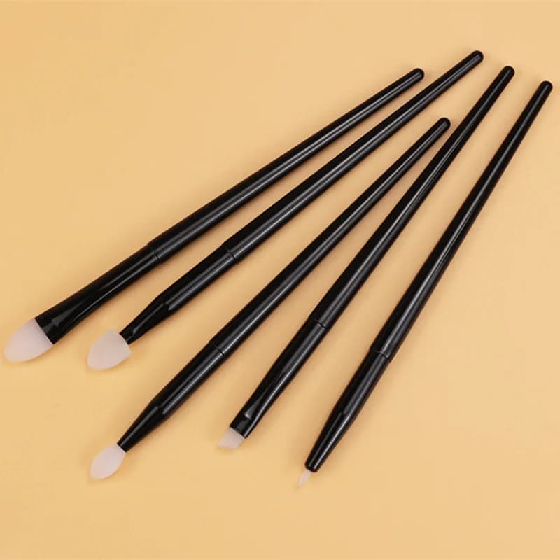 Silicone Shade Brush Silicone Shade Brush Stick Small Brush for Eye Lips Liquid Lip Mask Cream Lip