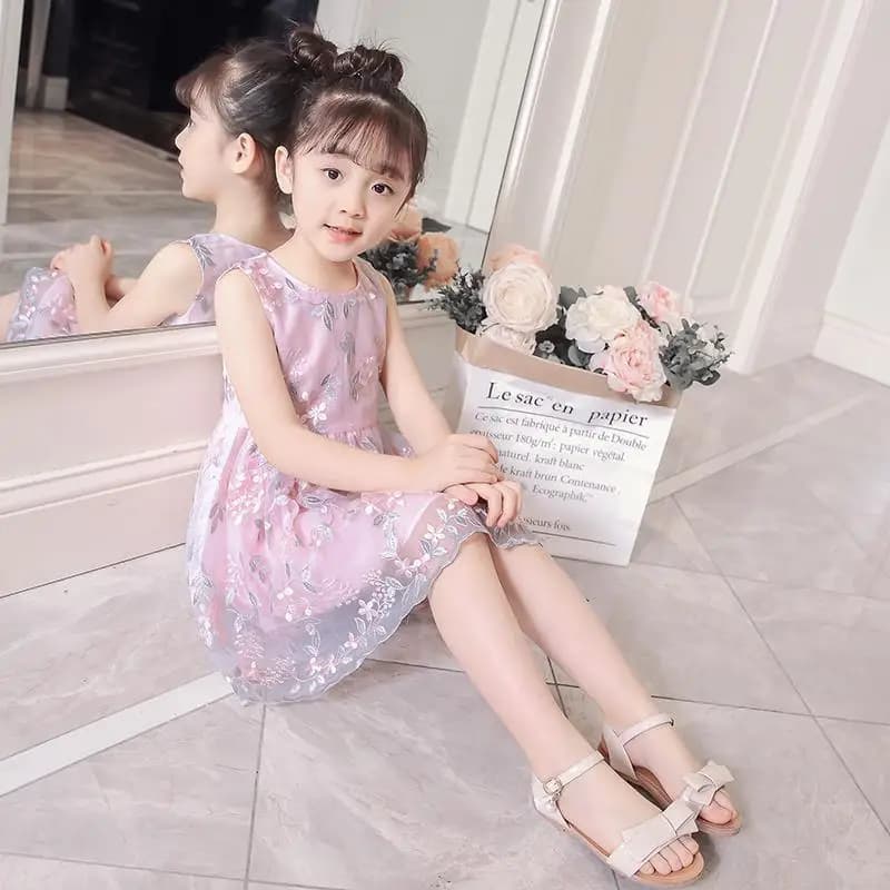 Abiti da ragazza Abiti estivi Abbigliamento per adolescenti per ragazze Hanfu Abito vintage in filato di rete Abiti da ragazza per bambini per matrimonio scolastico di 12 anni