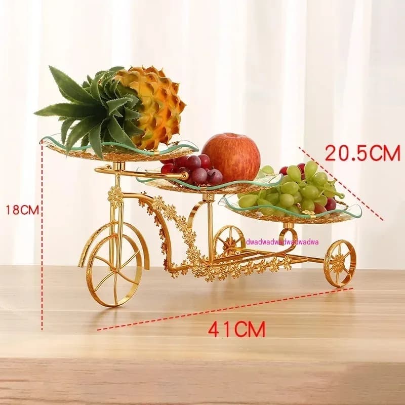 Vassoio da portata multifunzionale per feste e casa Squisito supporto per frutta secca in vetro per feste in ufficio a casa per decorazioni di snack