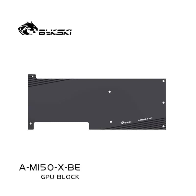 Bykski GPU Water Block Use for AMD Radeon Instinct MI50 Video Card / Copper Cooling Radiator RGB AURA / A-MI50-X/Dense Waterways