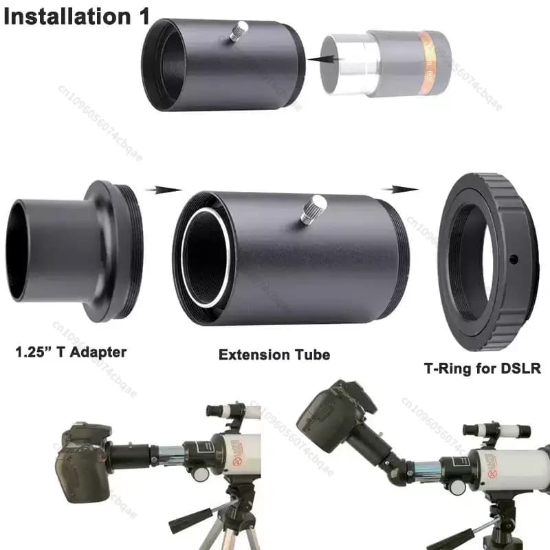 Anello adattatore per montaggio obiettivo fotocamera reflex M42 per accessori per telescopio astronomico