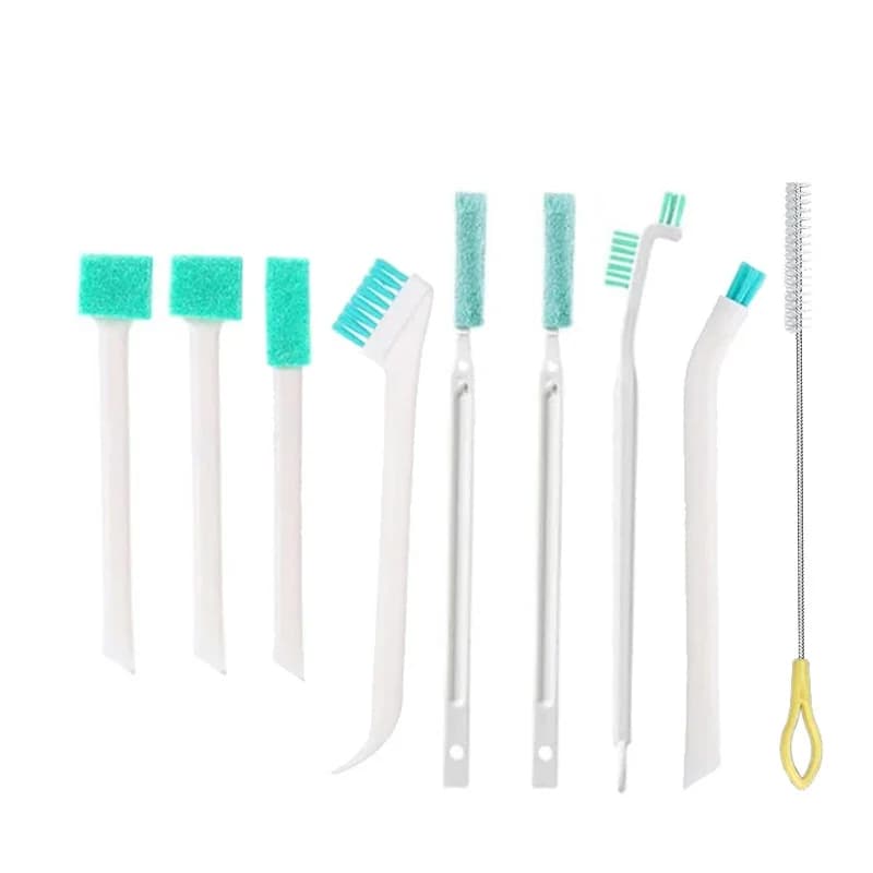Set di Spazzole per Pulizia Domestica, per Bottiglie, Finestre e Fessure, Prodotti per la Pulizia