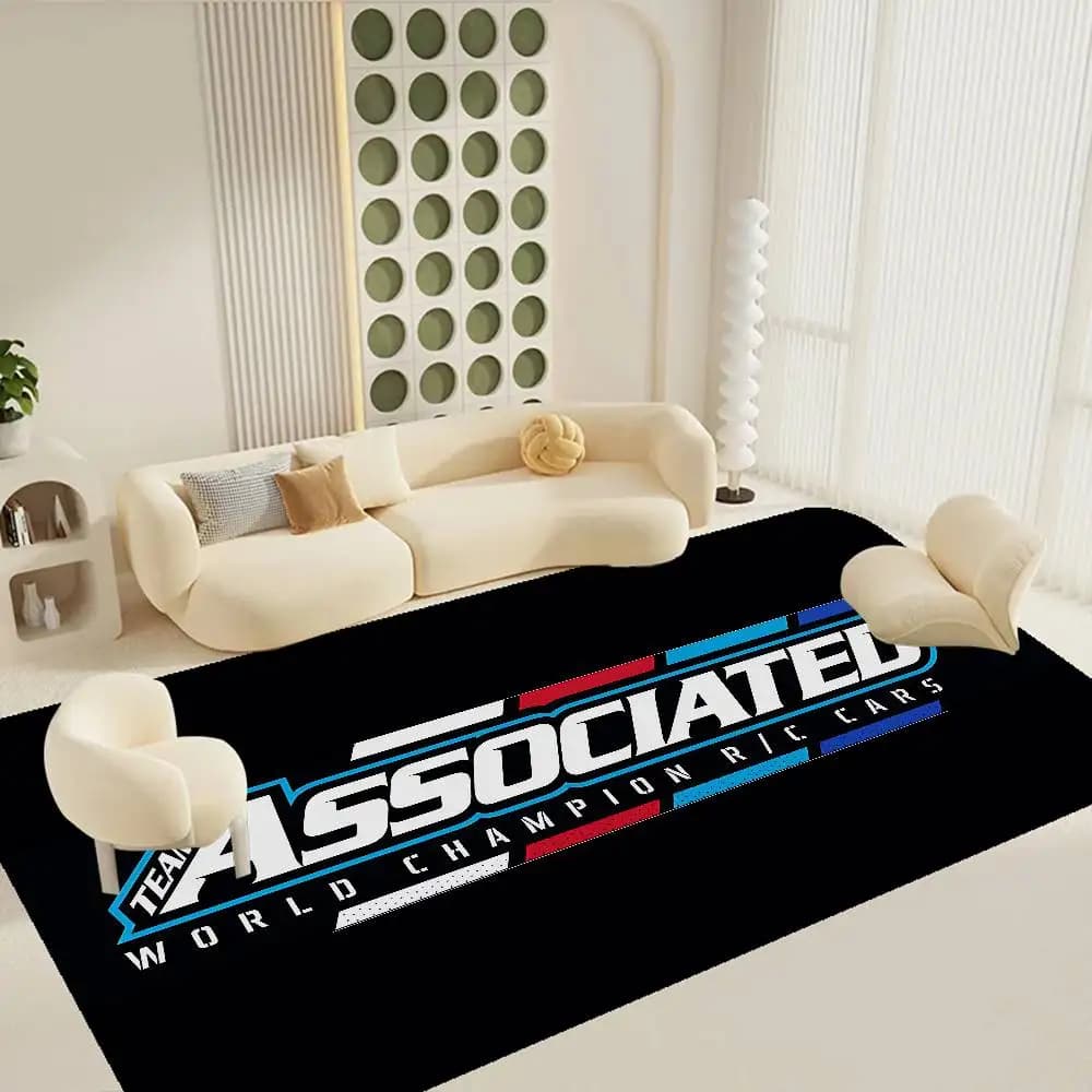 Rc Team A-Associated Door Mat Kids Room Bedroom Decoration Balcony Anti-Slip Doormat Living Room Doormat Area Rug