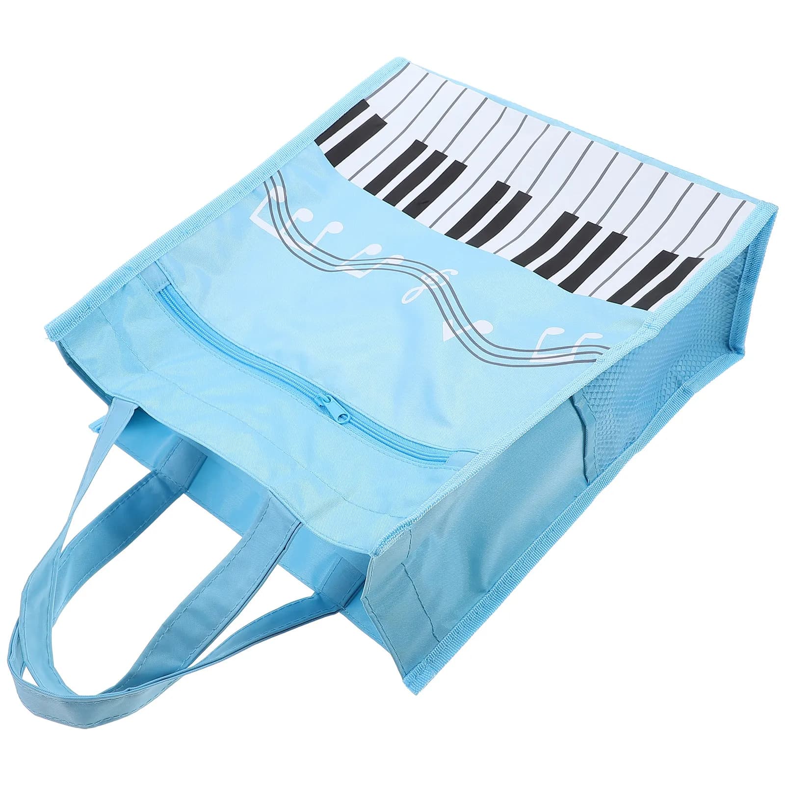 Borsa Porta Spartiti con Chiusura a Cerniera, Leggera, Portatile, Spaziosa, Impermeabile, per Violino, Chitarra, Ukulele