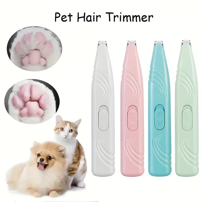 Tosatrice Elettrica per Animali Domestici, Tagliacapelli USB per Zampe di Cani e Gatti, Macchina per Toelettatura