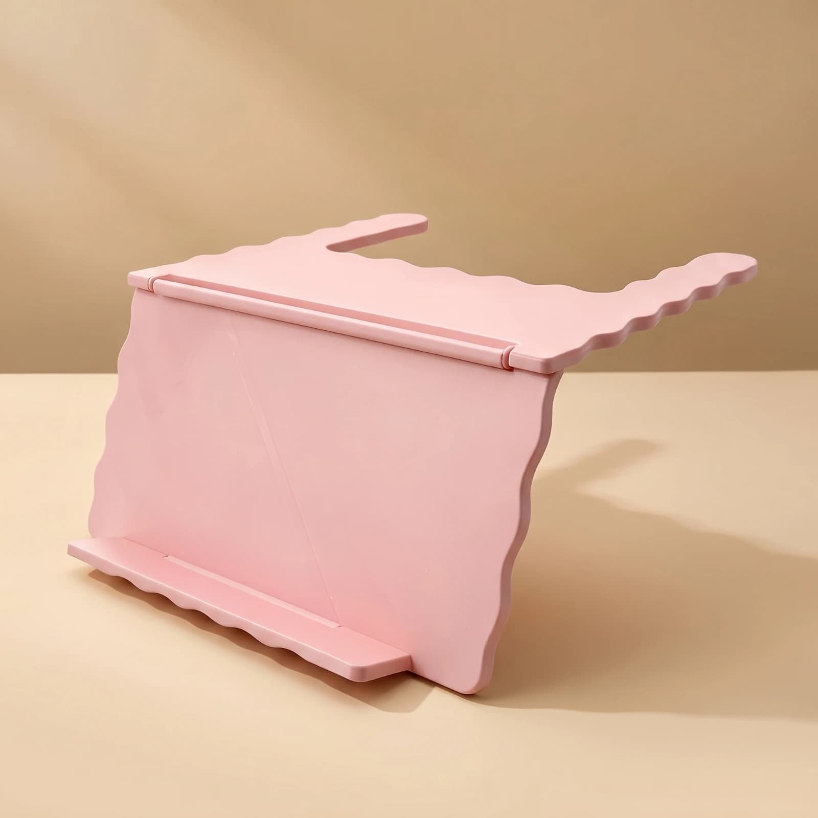 Mahjong Tile Holder Space-Saving Mahjong Card Holder Foldable Tile Rack Compact Table Accessory with Foldable Design Portable