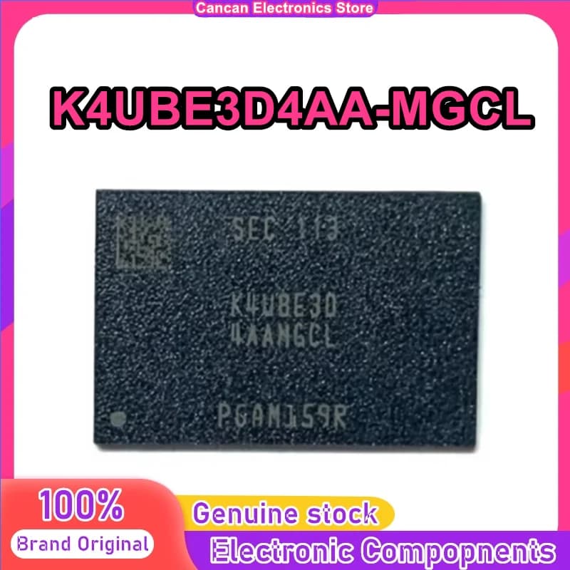 K4UBE3D4AA-MGCL FBGA200 4G LPDDR4X 4266Mbps Memoria Operativa per Cellulari e Tablet IC Nuovo Originale in Stock