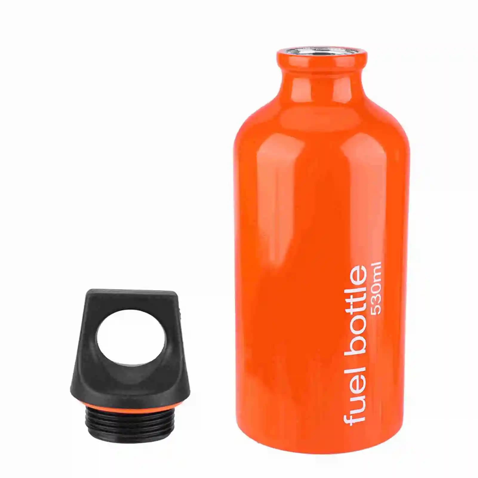 530ML Portable Container for Gas and Oil, Fuel Tank for Camping and Hiking, Fuel Bottle for Fuel