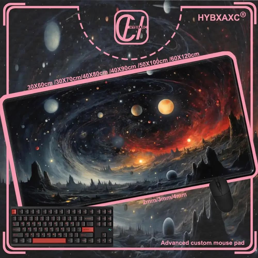 XXL Mouse Pad Anime Natural Scenery Mousepad Large Teclado Mousepad Pc Keyboard Gaming Table Mats Laptop HYBXAXC Mouse Mat