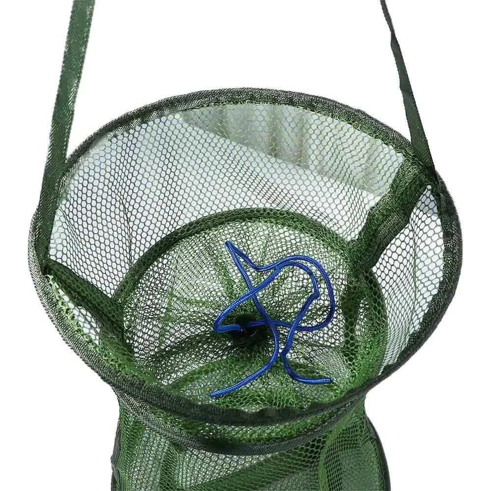 Trap Network Lobster Storage Cage Fish Accessories Foldable Fish Shrimp Mesh Cage Fishing Net Landing Net Fishing Basket