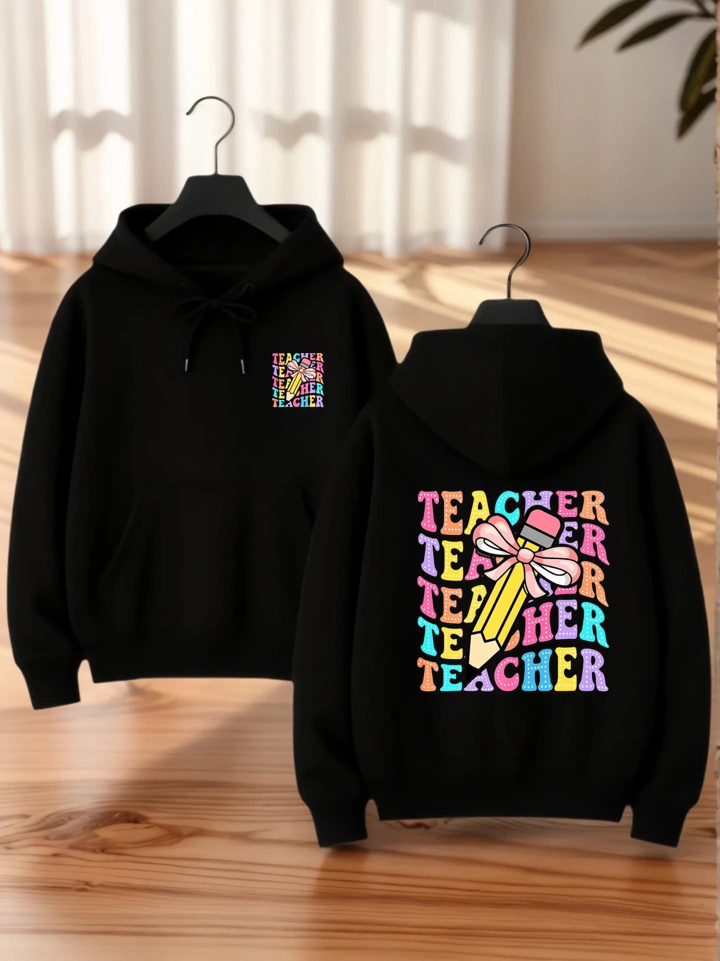 Felpa con cappuccio grafica da donna, cuore - stampa di cartoni animati, stile Y2K, tessuto morbido, abbigliamento casual quotidiano, per adolescenti