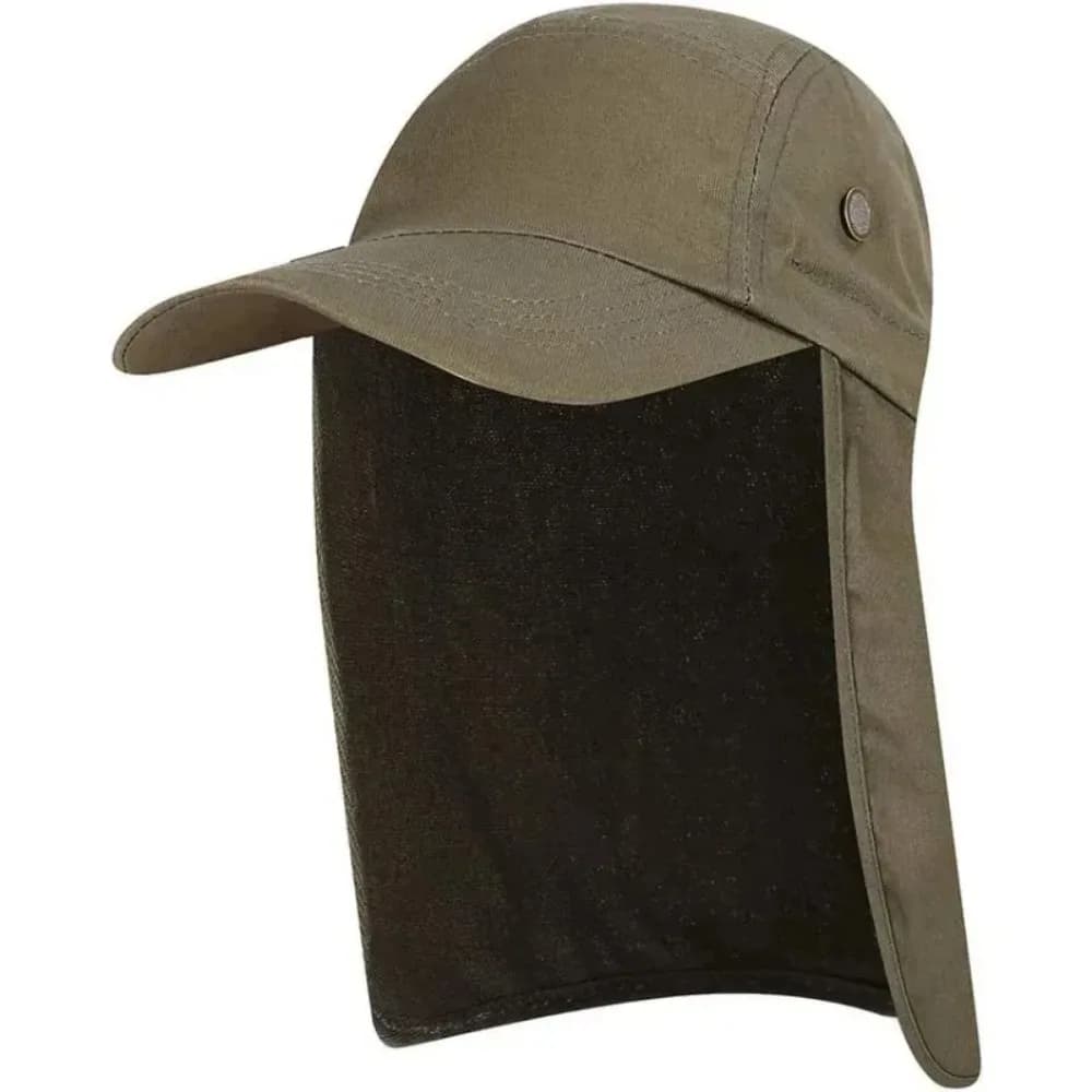 Summer for Travel Hiking Sunscreen Outdoor Flat CapWomen Men Breathable Fishing Caps Wide Brim Sun Hat with Neck Flap