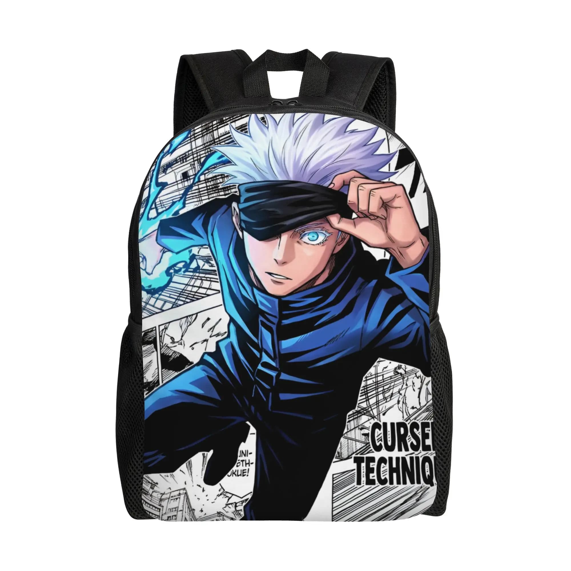 J-Jujutsus K-Kaisens Travel Backpack Women Men School Laptop Bookbag Cartoon Manga Classic Movie College Student Daypack Bags