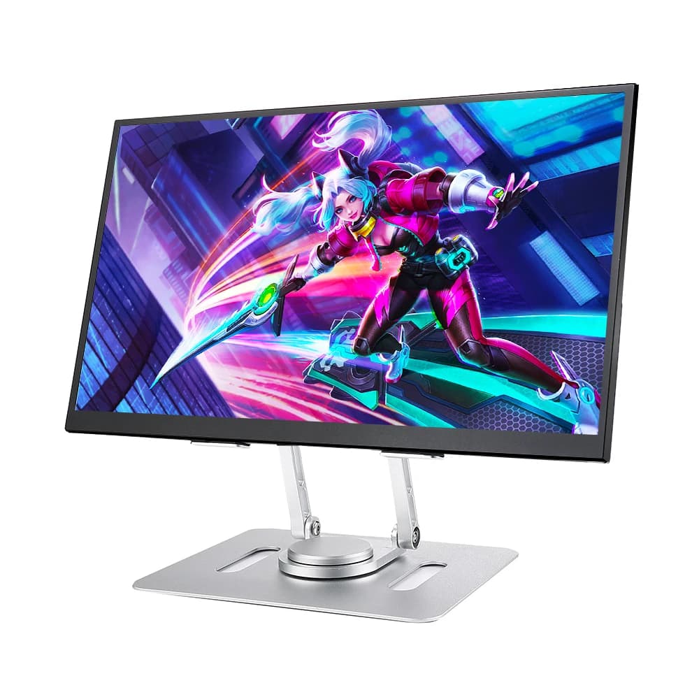 UPERFECT UStand Supporto per monitor portatile Supporto per tablet in metallo pieghevole multi-angolo regolabile per laptop da 12"-19 pollici Xiaomi Samsung Kindle