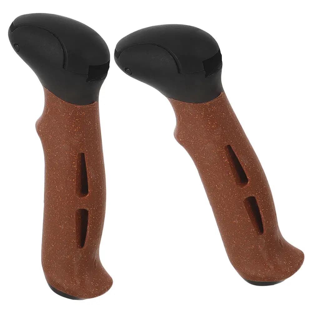2 Pieces Non-slip Handles for Stroller Sticks, Trekking and Ski Sticks, Comfortable Ergonomic Design