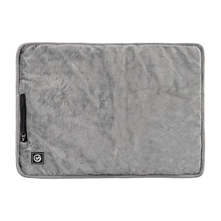 Custom Rechargeable 7.4V Comfort Ergonomic Portable Therapy Electric Heating Blanket Battery Powered Heated Seat Cushion