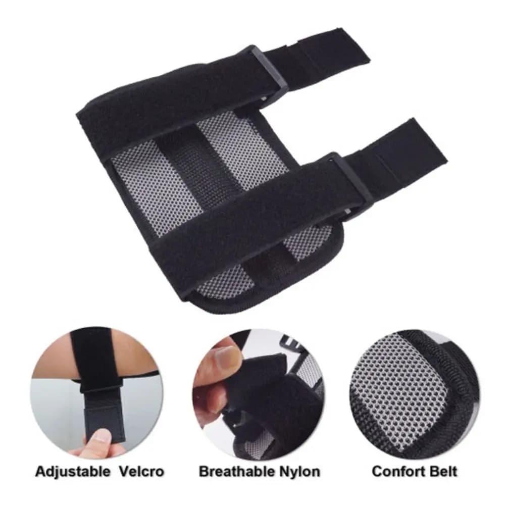 Correttore per il gomito e il polso per lo swing del golf con fibbia, ausilio per l'allenamento dello swing, tutore da golf regolabile in nylon