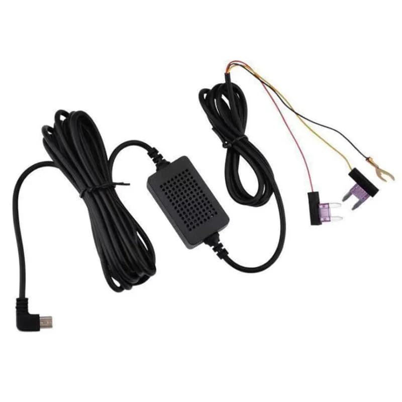 DC 12V/24V a 5V 3A Micro 5Pin Car Dash Cam Auto Camera di Ricarica Buck Line Streaming Media Registratore di Guida ACC Step Imbottiture cavo