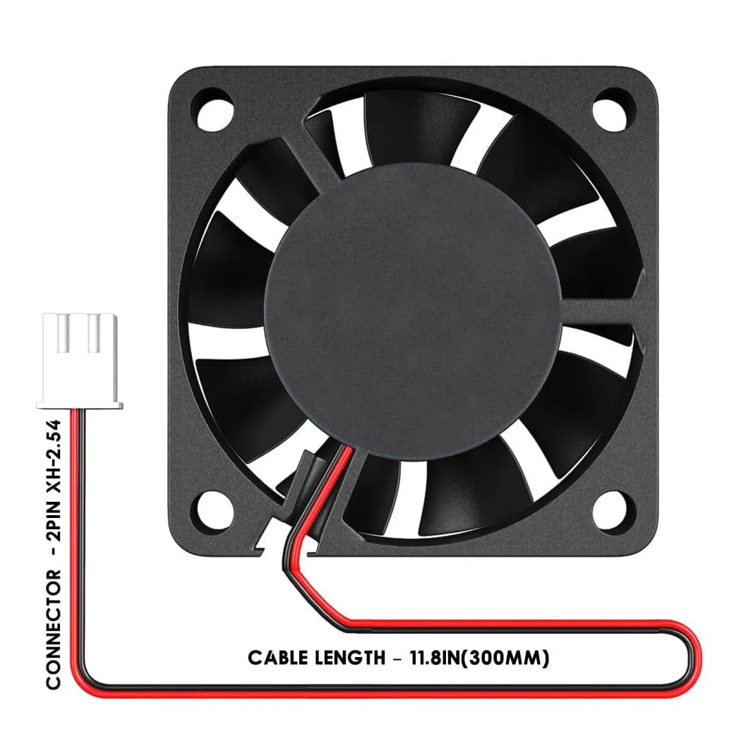 Dispositivo di raffreddamento per case del computer da 40 mm DC 5V 12V 24V 40x40x10mm Mini ventola di raffreddamento 4010 Ventola assiale a 2 pin 4CM per stampante 3D, DVR, raffreddamento NAS
