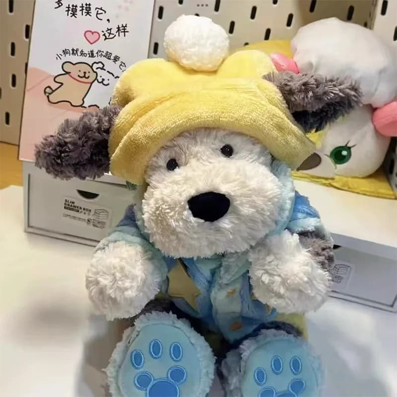 Peluche Cane Pastore Tangbuli da 35CM, Morbido Giocattolo Cartone Animato, Bambola da Abbraccio, Cucciolo di Cane Imbottito, Cuscino, Regalo di Compleanno per Bambini