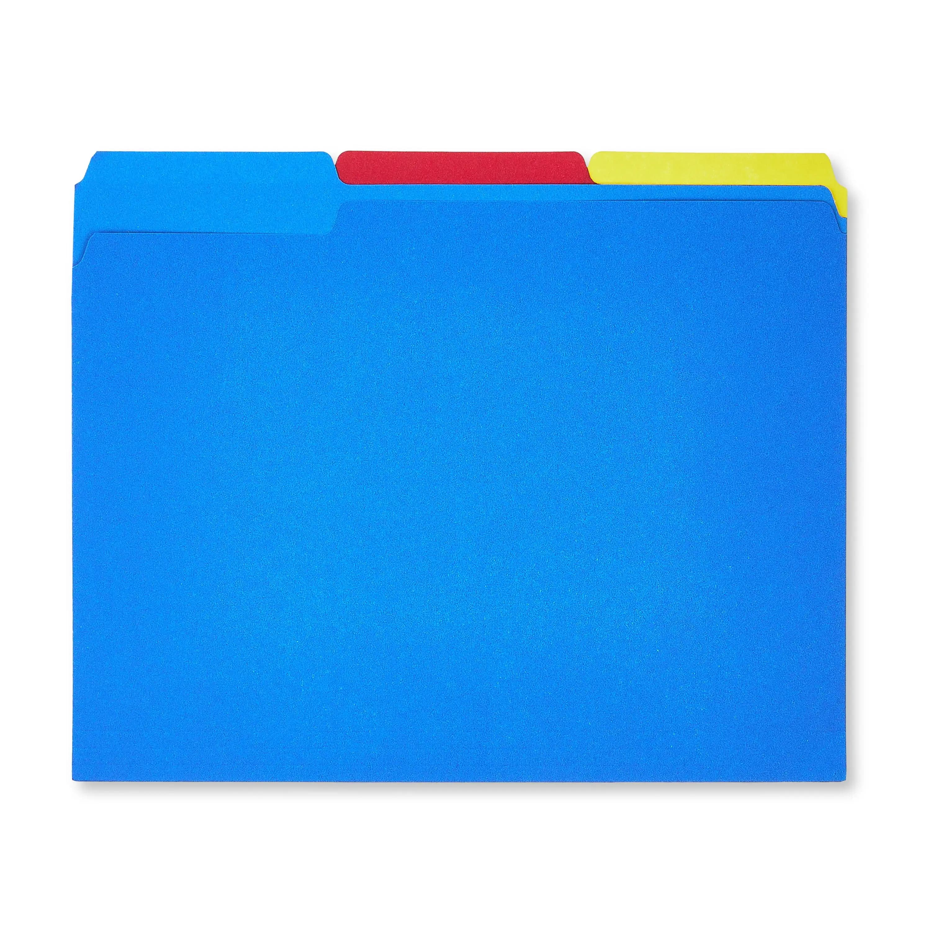 Cartelle Portadocumenti, Formato Letter, Colori Assortiti, Confezione da 25