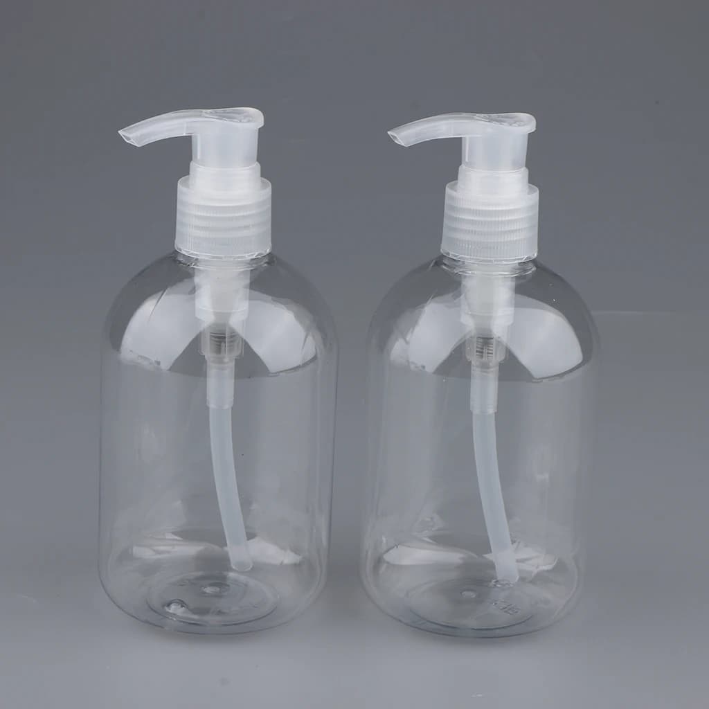 Dispenser di sapone liquido per crema per lozione per il corpo con pompa per shampoo da 2 pezzi da 12 once