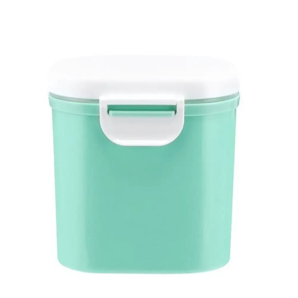 Portable Infant Milk Powder Box Large-Capacity with Scoop Baby Food Storage Box moisture-proof double layer sealed