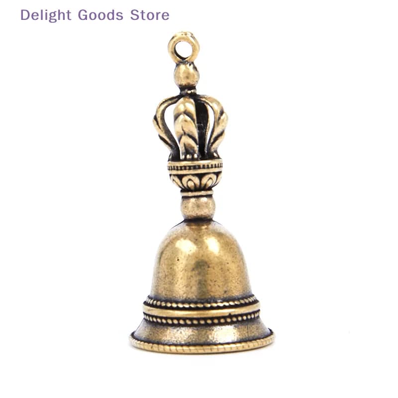 【D】【P】Brass Handicraft die-casting Drop Wind Bell Tibetan Bronze Bell Creative