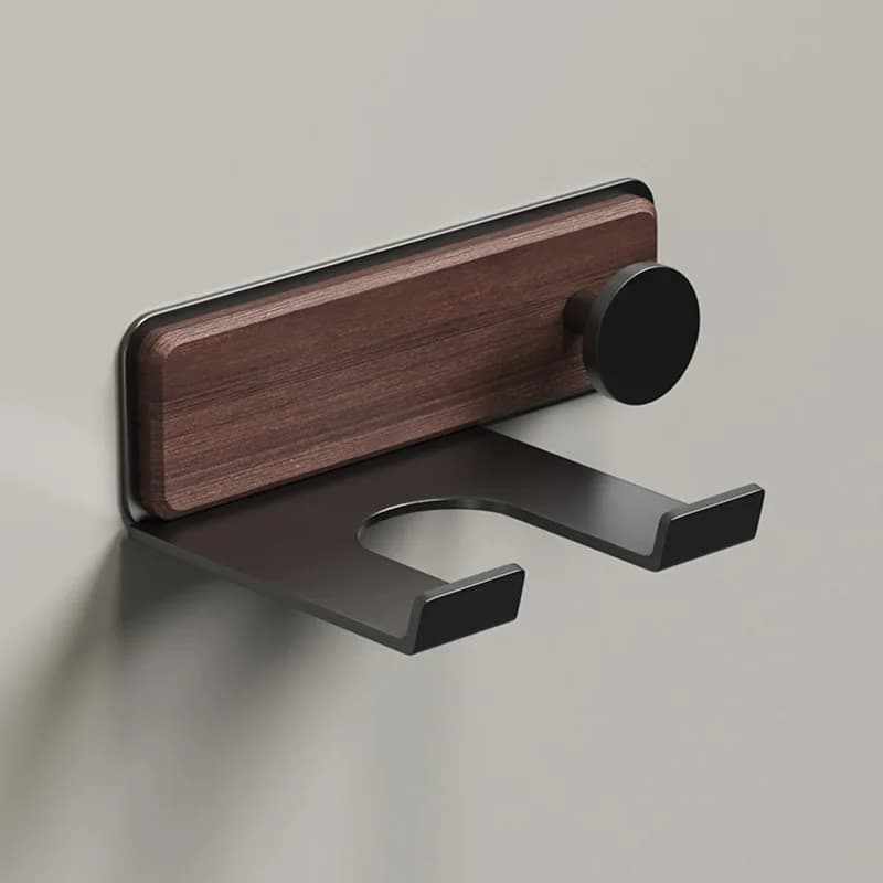 Support for bathroom hair dryer bracket without perforation support for wall hair dryer organizer for bathroom storage shlef