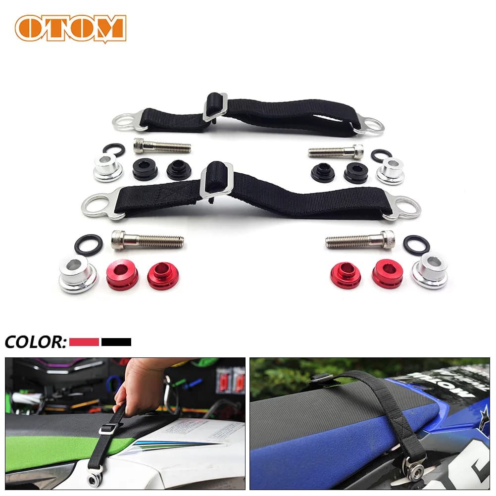 OTOM Rescue Belt Pull Strap Sling Motorcycle Bike Motocross Seat Adjustable Trailer Rope For KTM HONDA KAWASAKI SUZUKI YAMAHA C2