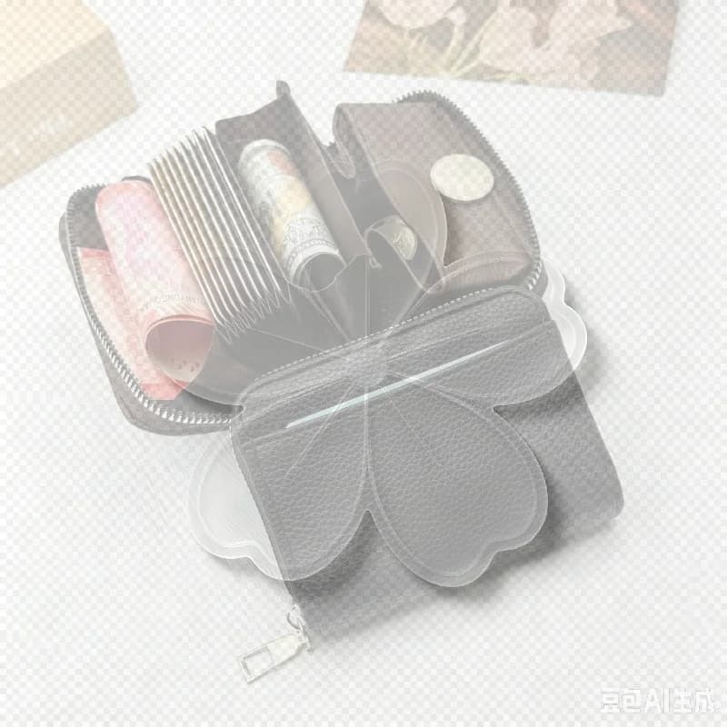 1Pcs Zipper Mini Wallets Simple PU Leather Women Men Coin Purse Portable Multi-coin Slots Money Bag Card Holder Short Purse