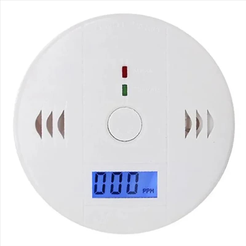 Allarme monossido di carbonio 3CGRO con display LCD Avviso antincendio domestico Rilevatore di perdite di gas tossico Rilevatore di allarme Co