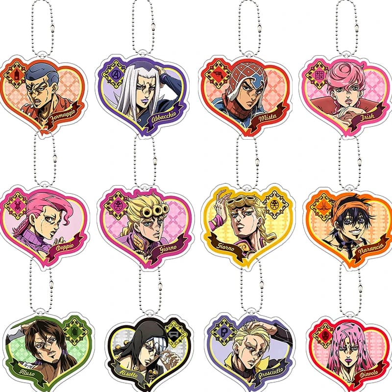Doppio Giorno Risotto JOJO Anime Cartoon Acrylic Hot Style Pendant Backpack Decoration Jewelry Doujin Surrounding Keychain Gift