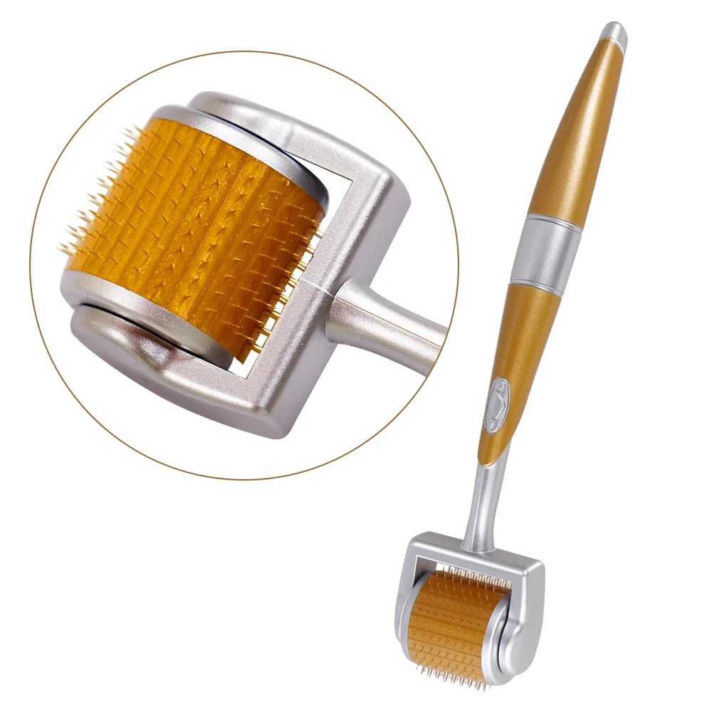 1PC Micro Needles Derma Roller Skin Massage Roller Tool for Hair Growth Wrinkle Scar Removal Skin Tightening 0.2mm 0.25mm 0.3mm