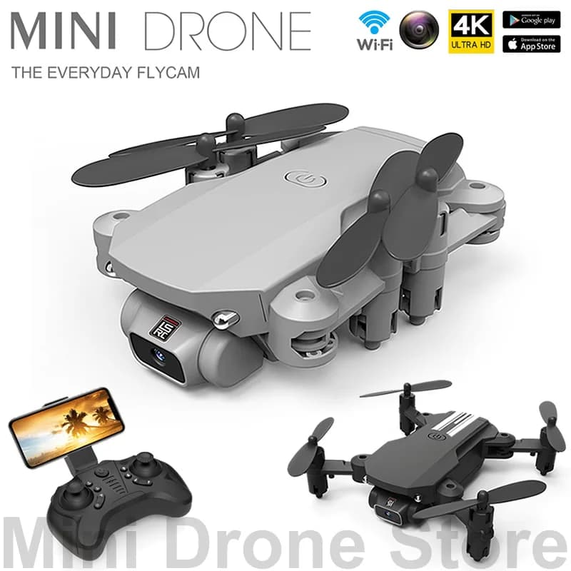 MIN Easy Fly Elicotteri RC Giocattolo Regalo Mini FPV VR Drone 4k 1080P HD Fotografia aerea Pieghevole Quadcopter con fotocamera Ritorno gratuito