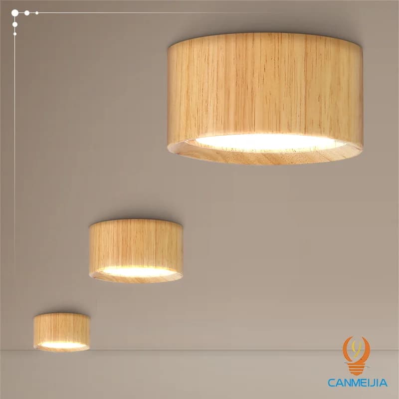 Down Light Plafoniera LED GX53 Per Soggiorno Cucina Camera da letto Corridoio 110-220V Room Decor Luci notturne Led Lampadario per la casa