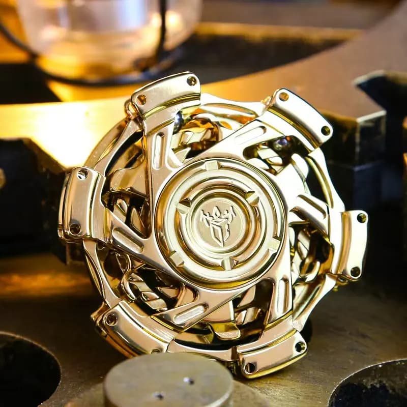 Collegamento multiasse Fidget Spinner Portatile EDC Spinner a mano Giocattolo antistress Strumento ADHD Giocattolo per alleviare l'ansia Trottola per dita