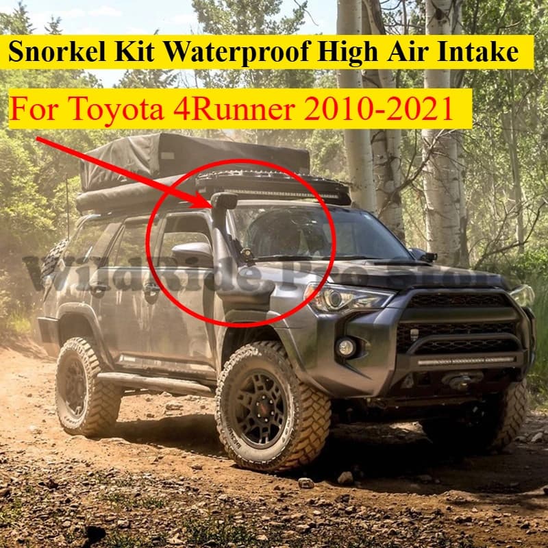 New For Toyota 4Runner 2010-2021 Snorkel Air Suction Waterproof Kit Off-Road 4x4 Wading