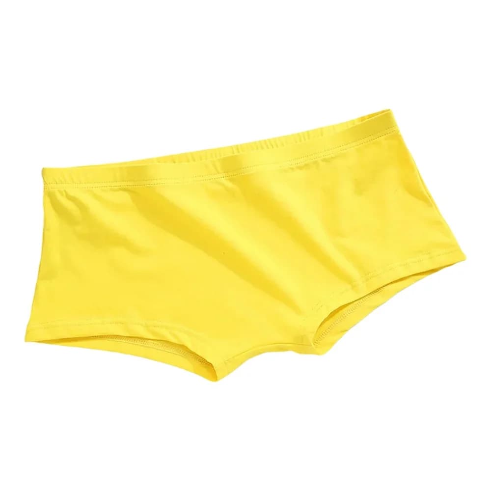 Boxer da uomo Intimo Vita bassa Tronchi traspiranti Pantaloncini elasticizzati Sport estivi Jogging Mutandine bikini ultrasottili Boxer