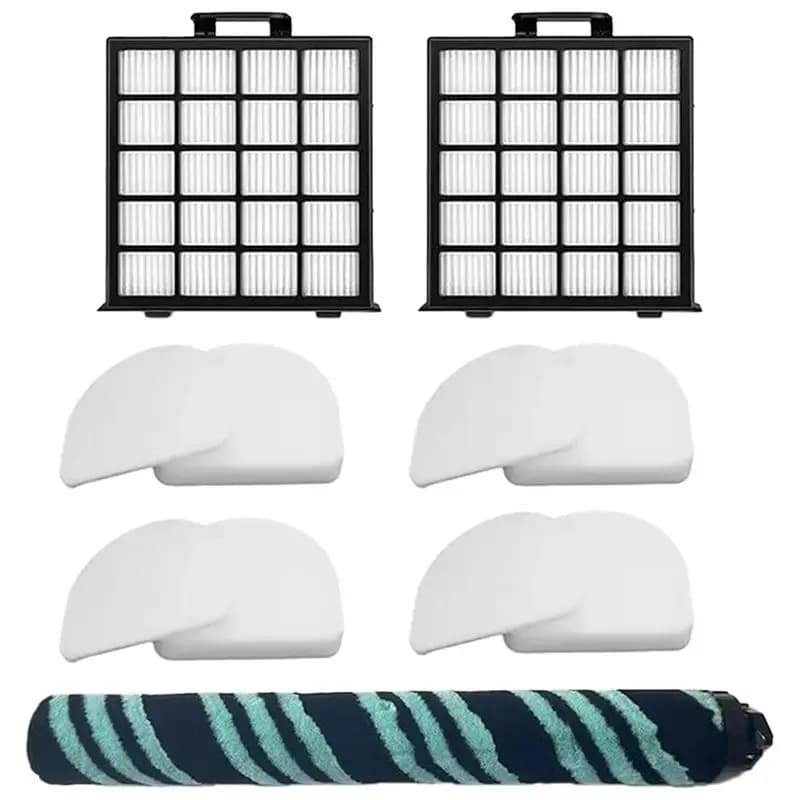 Replacement parts A36T for vertical vacuum cleaner Shark AZ4000 AZ4002 AZ400C Power Detect, roller brush, HEPA filter, foam filter and felt